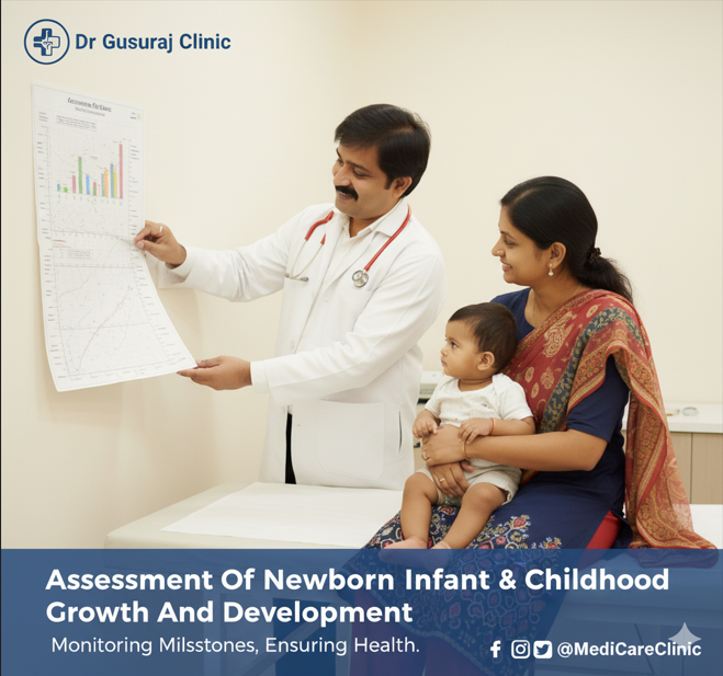 Assessment Of Newborn Infant & Childhood Growth And Development